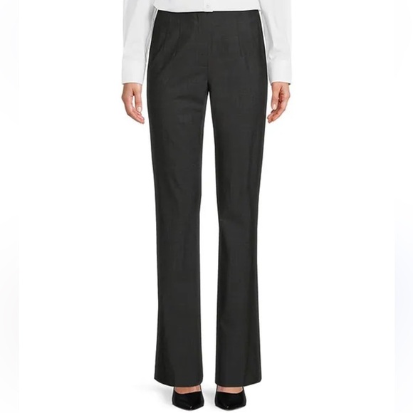 ANTONIO MELANI Pants - Antonio Melani Kendall linen navy career core pants